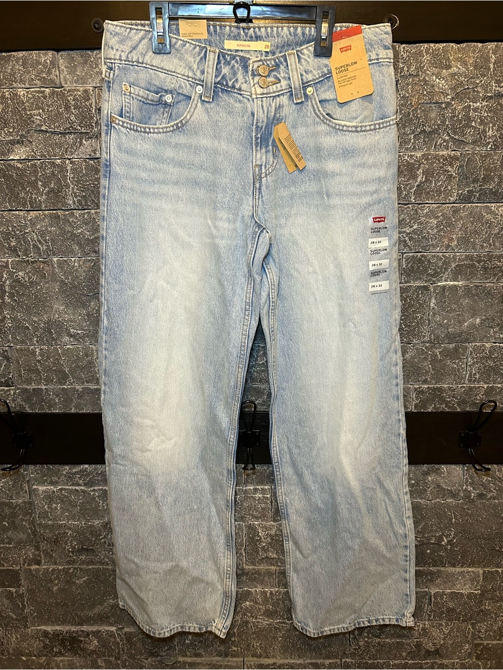 Levi's Womens Straight Leg Jeans
